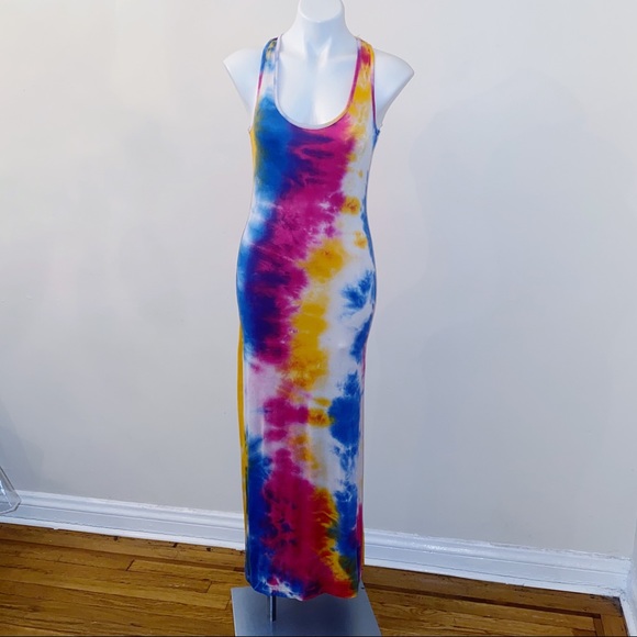 Tie Dye Maxi Dress - Picture 2 of 4